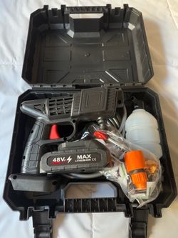 48V Max Cordless Pressure Washer with Case