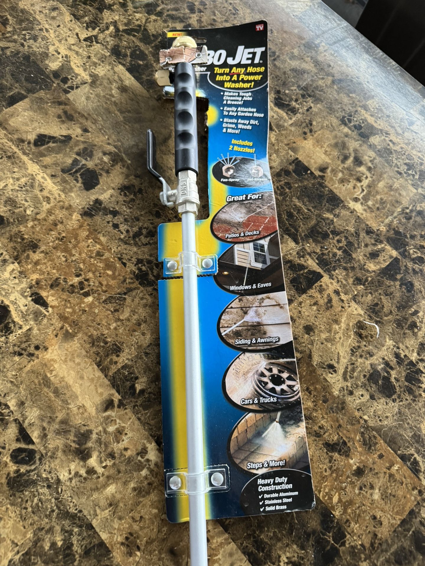  Turbo Jet High Spray Hose Nozzle Attachments