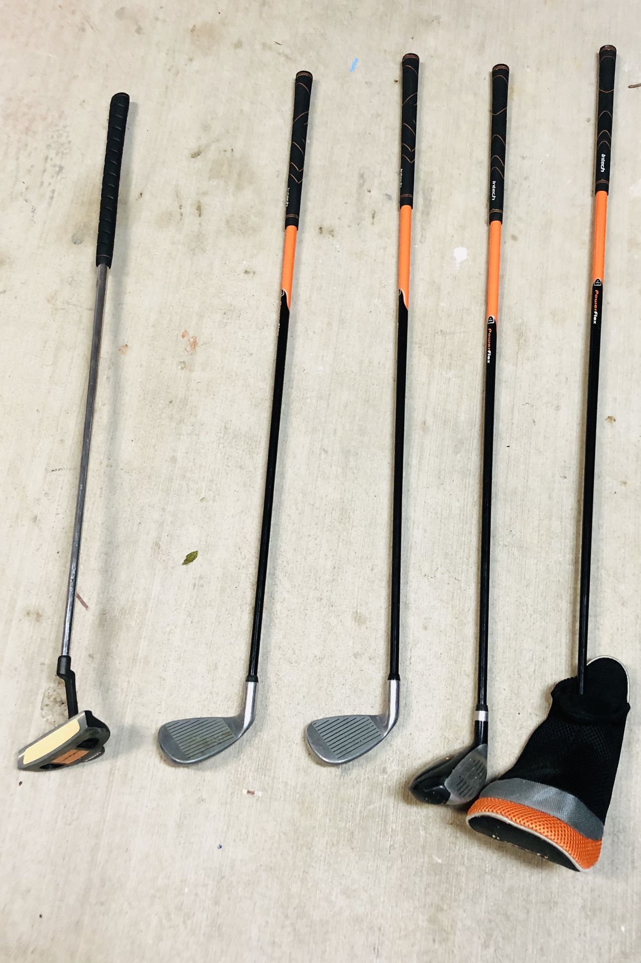 Intech Lancer Junior Golf Club Set (RH Orange Ages 812) for Sale in Katy, TX OfferUp
