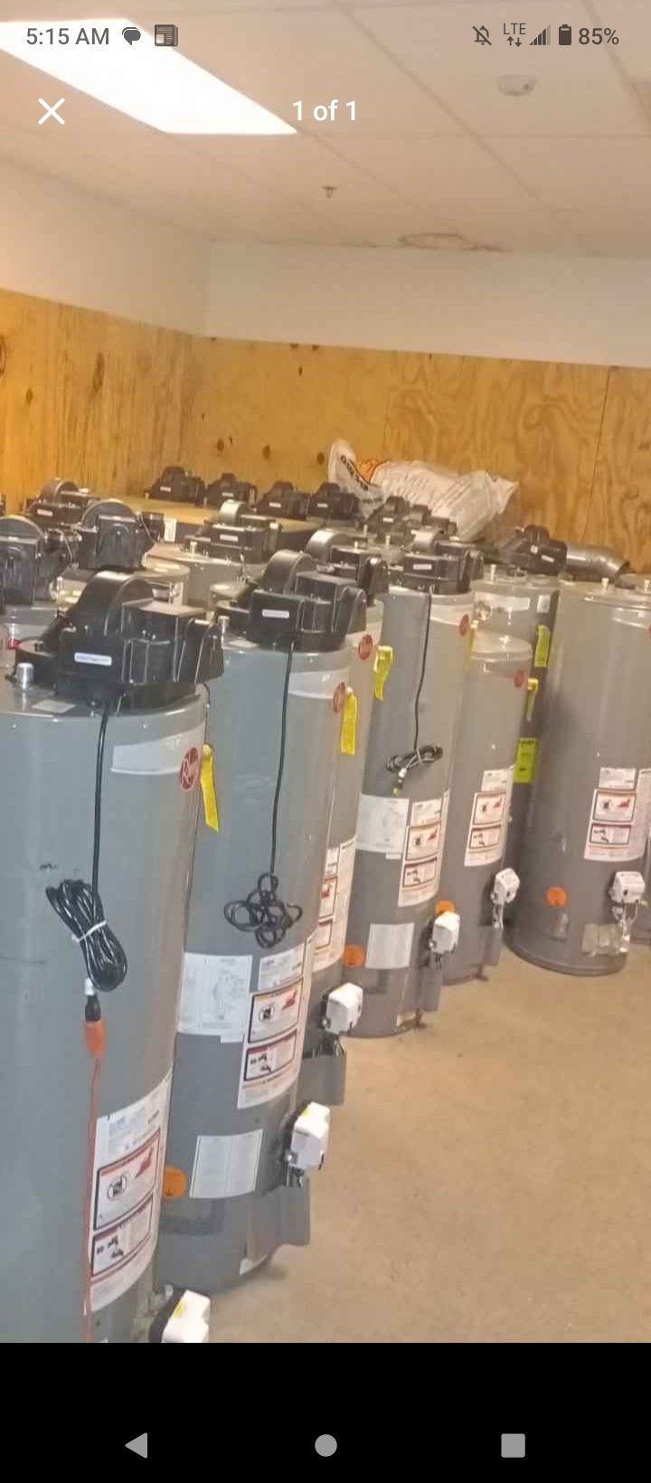 Power Vent Hot Water Tank NG ($695/ LP $795