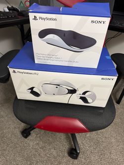 PlayStation VR 2 with PlayStation earbuds