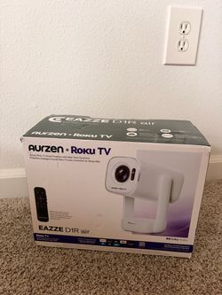 Aurzen EAZZE D1R Air Roku TV Smart Projector