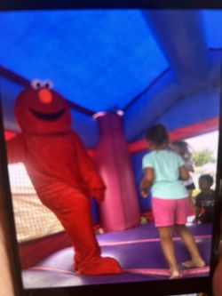 Elmo Mascot
