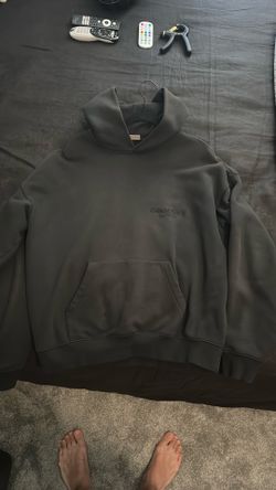 Fear Of God Essentials Black Hoodie S