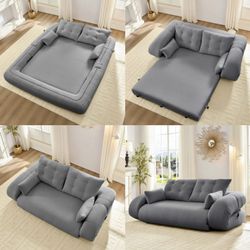 ZNTS Lazy Sofa Couch / Multi-Functional Foldable Sofa Bed