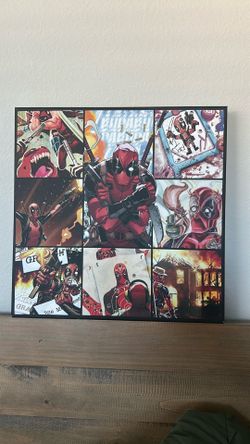 Dead pool wall art