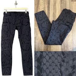 Burton Ivy snow pants python under the boot skinny  XS