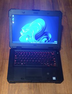 Rugged Xtreme Dell Latitude Laptop Windows 11 Professional Dual Batteries Specs in Pics Excellent Working Condition Cost Over $2000