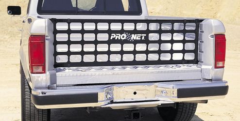 BRAND NEW PRO NET BLACK UNIVERSAL COMPACT LARGE SIZE Pickup Truck Tailgate Net 60" X 18"