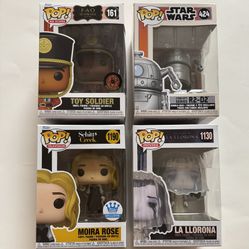Funko Pop Star Wars R2D2 La Llorona Schitts Creek Toy Soldier