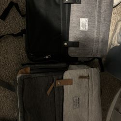 Two Diaper Backpacks 