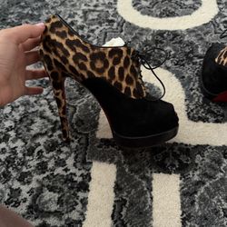 Christian Louboutin Leopard heels
