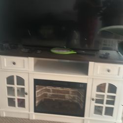 Tv Stand Fireplace Electric