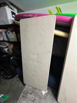 Folding Plastic Utility Table