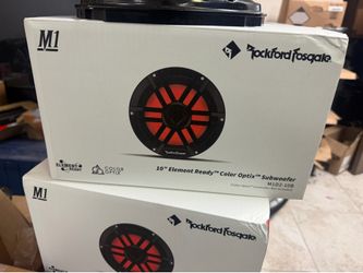 10” marine subwoofer Rockford fosgate M1D2-10B