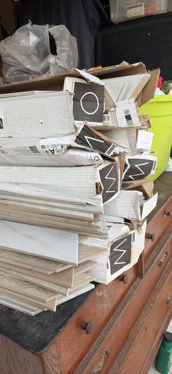 Tile and plywood