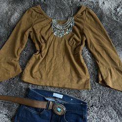 Top Western Size: S/M For 7$
