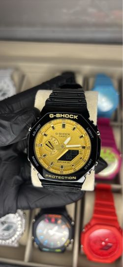 G-Shock GA2100 [Black/Gold]