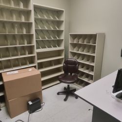 Office Metal Chart Shelves
