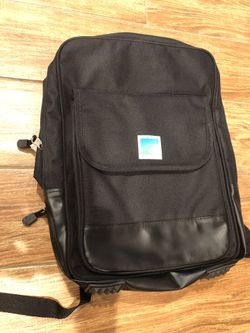 New sturdy black backpack !