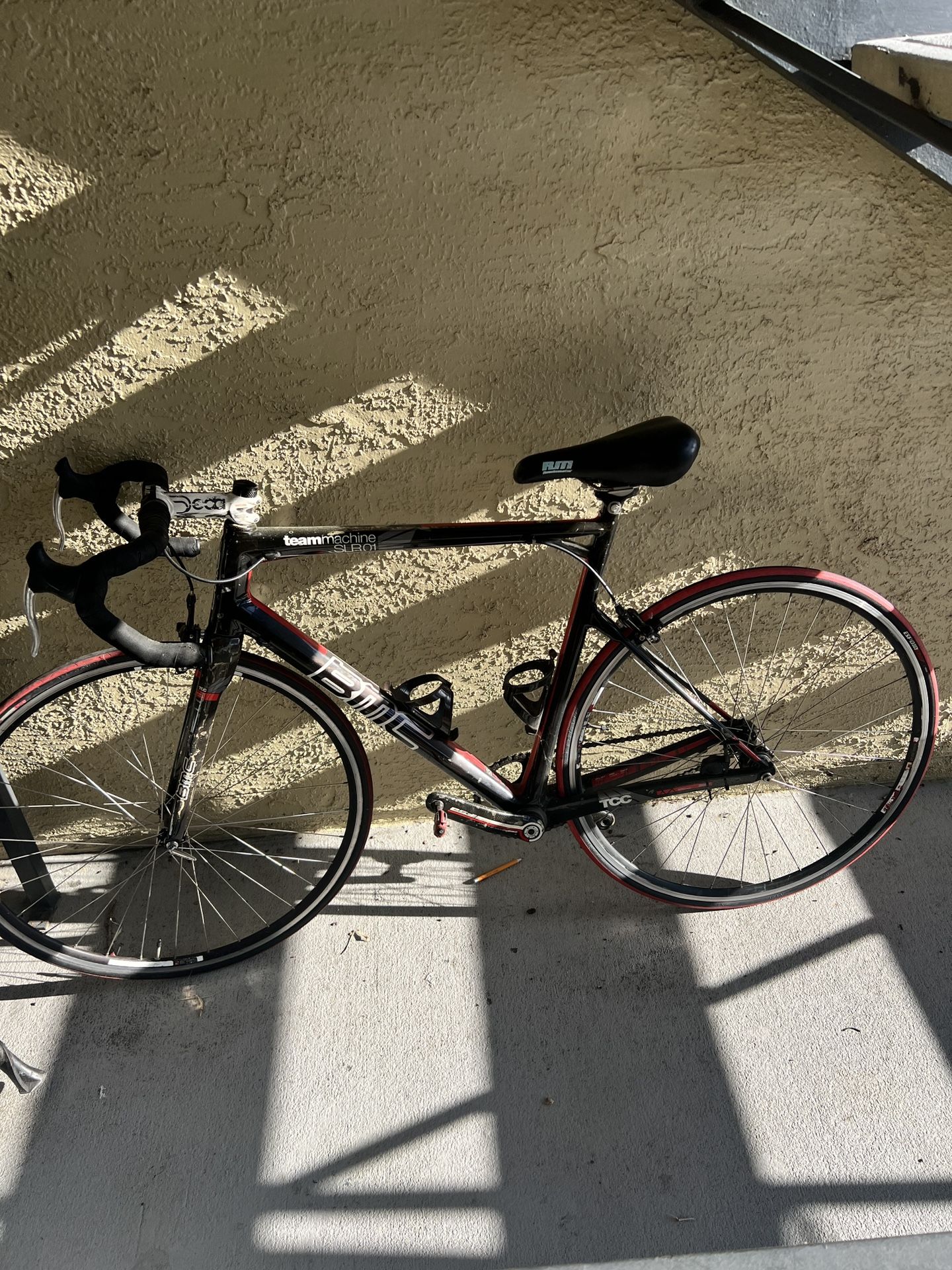 BMC titanium swiss made bike
