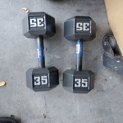 Dumbbells 35lbs