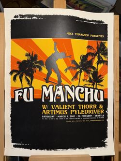 Fu Manchu, 3/3/07, El Corazon, by Mike Klay