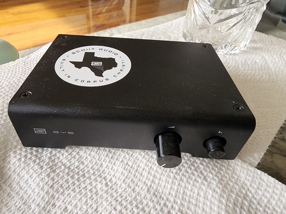 Schiit SYS Passive Preamp Volume Control and 2-Input Switch (Black)