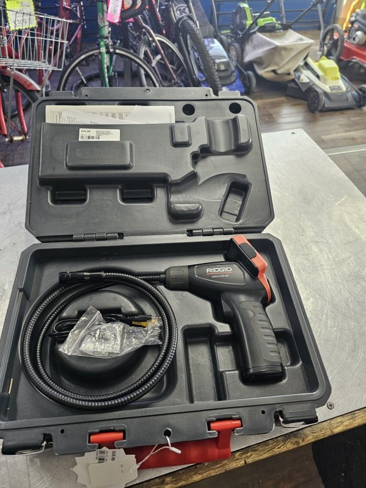 1003 Ridgid Ca-25 2.7" display 4ft Micro Inspection Camera 531796