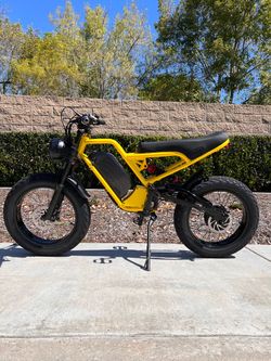 New! Electric Bike, 1500 W, 40mph, Akez E-bike, Black, Red, Blue, Yellow, Free Delivery 🚚 + Lock 🔐