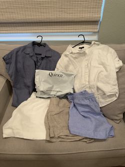 Quince 100% Linen Summer Capsule Hual XL