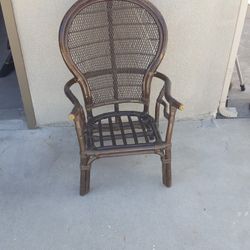 wicker chair