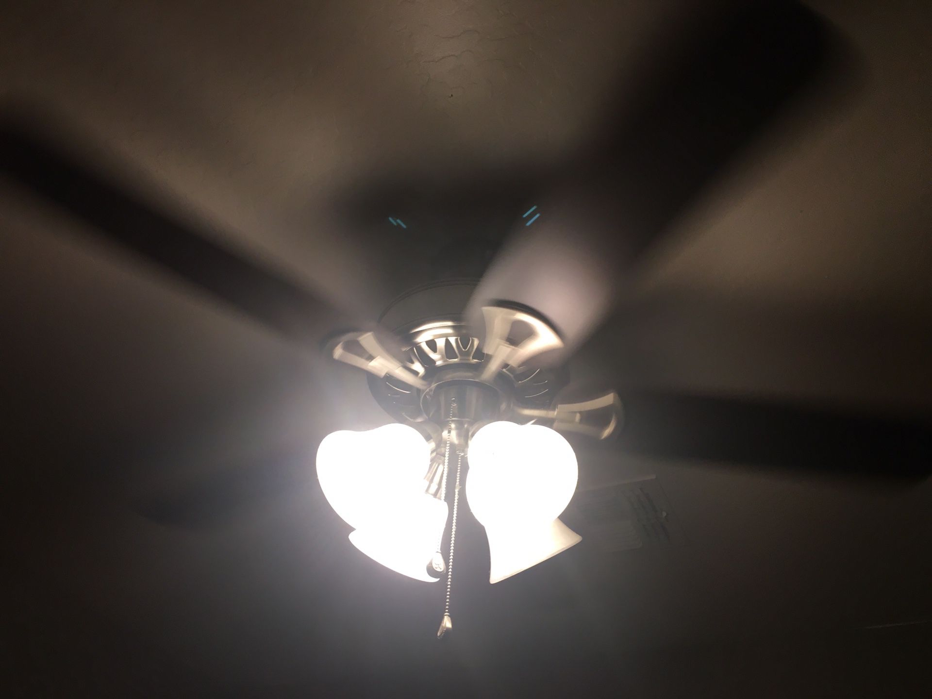 Hunter ceiling fan with remote- free