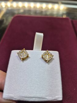 Stud Diamond Earrings fcp2216