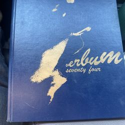 Verbum Dei High School Year Book Los Angeles, California  1974