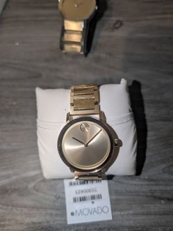 Movado watch Gold tone