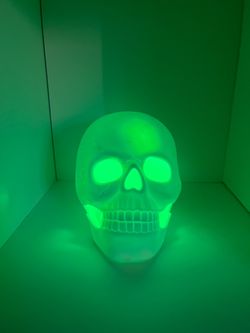 Skull that lights up