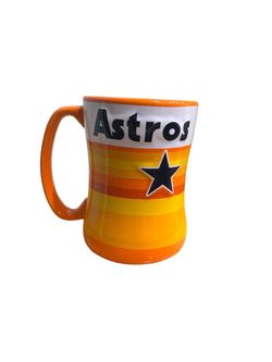 Houston Astros Ceramic Mug (New)