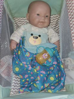 Assorted Baby Dolls And Furniture And Accessories 