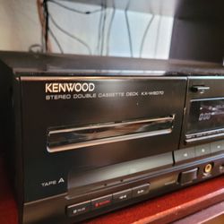 KENWOOD Double Tape Deck $60