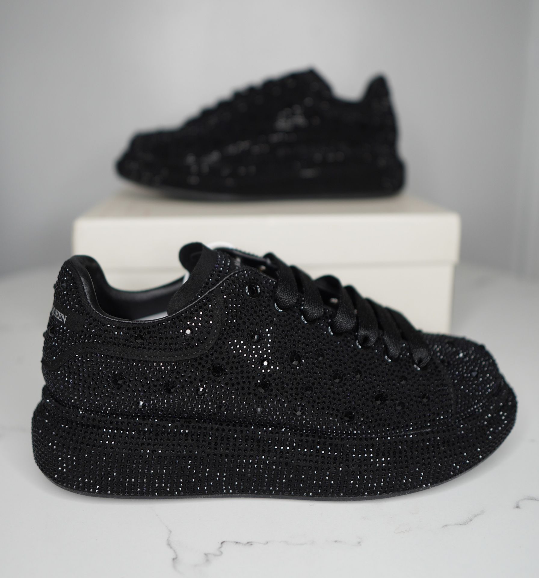 Alexander McQueen Crystal Black