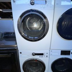 🧺 GE WCVH4800K2WW Front-Load Washer (24” Compact)