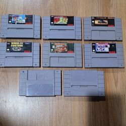 Super Nintendo Game Bundle