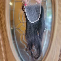 Front Lace Closure 4x4 Human Hair New