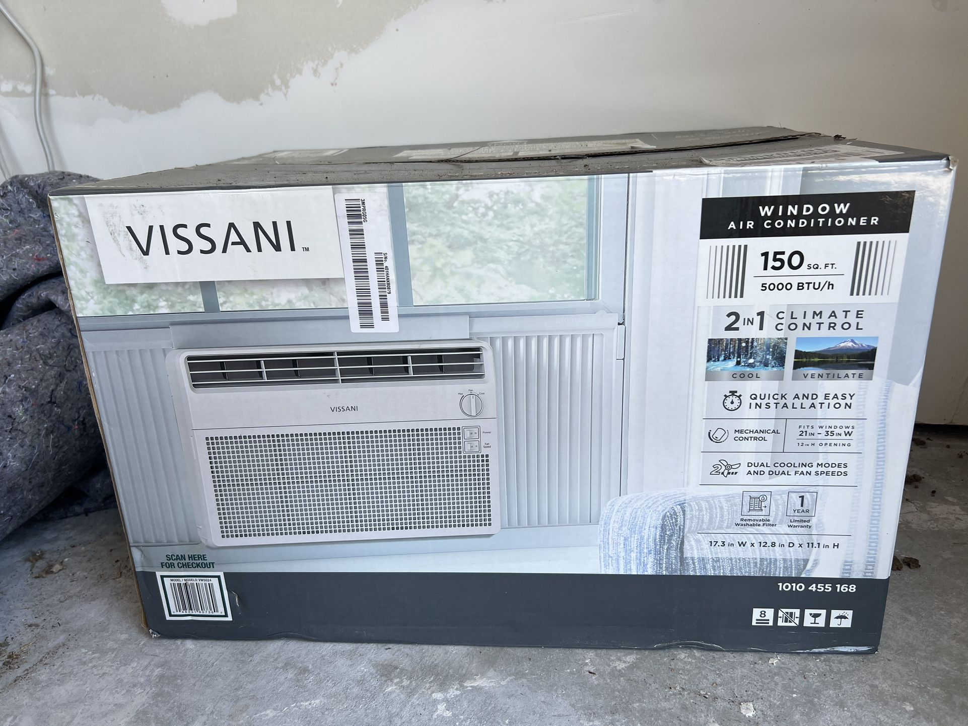 Vissani Window Air Conditioner