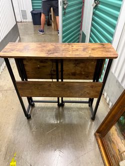 Three folding desk 50 apiece Three folding desk 50 apiece