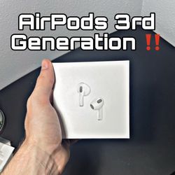 AirPods 3rd Generation *W/ Apple Care*