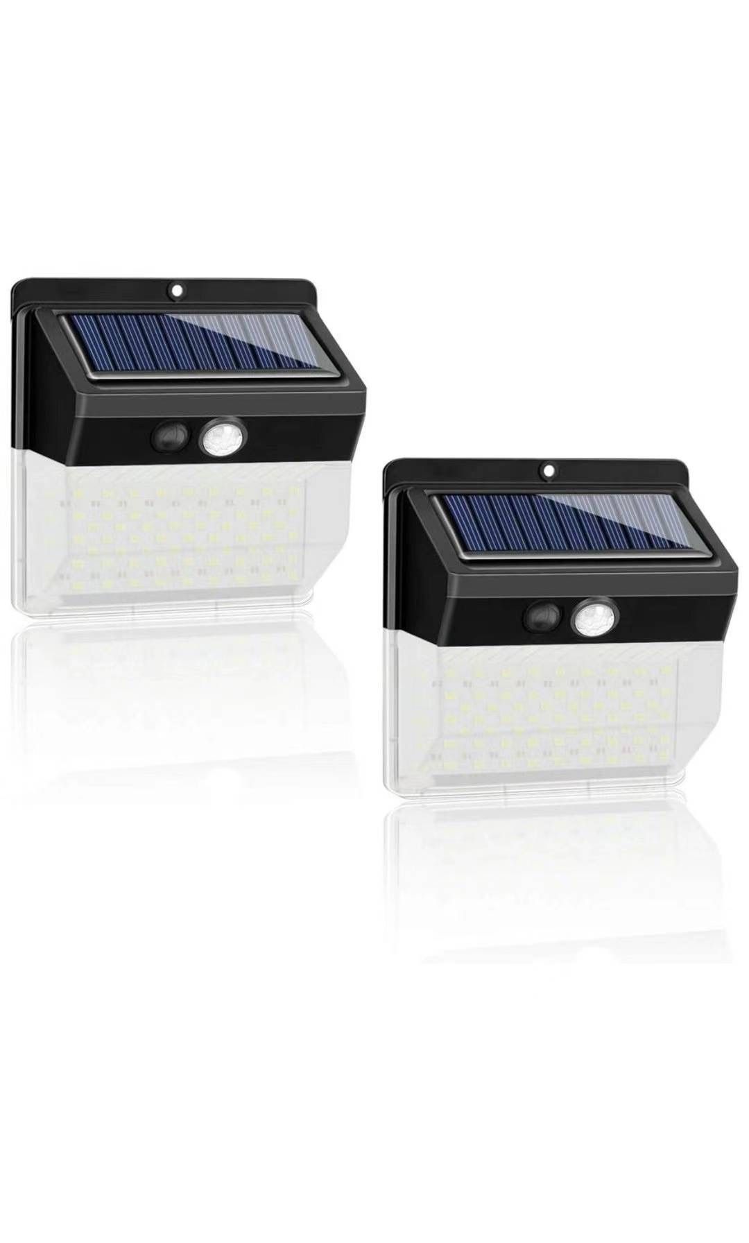 Upgraded Solar Lights Outdoor, 136 LED Motion Sensor Security Light, Waterproof Backyard Light for Front Door, Garden Driveway Porch Walkway Pool Pati