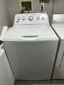 GE Washer & Maytag Dryer Set