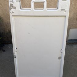 Signicade Portable Folding Double Sided Sign Stand White 18" x 24"
